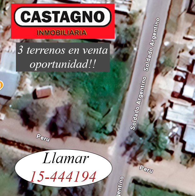Terrenos en venta Castagno Inmobiliaria